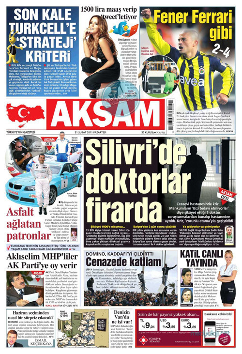 Taraf'ın manşeti CHP'yi kızdıracak! - Resim: 1