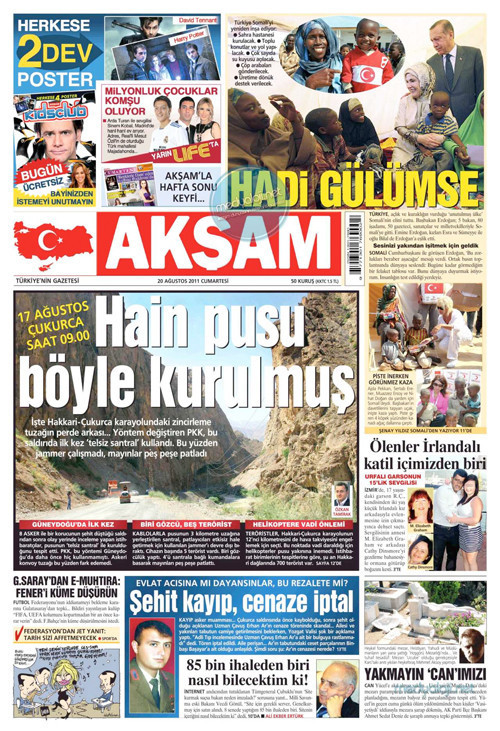 Başbakan'ın tarihi ziyareti manşetlerde! - Resim: 2