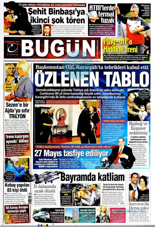 Günün en çarpıcı gazete manşetleri - Resim: 4