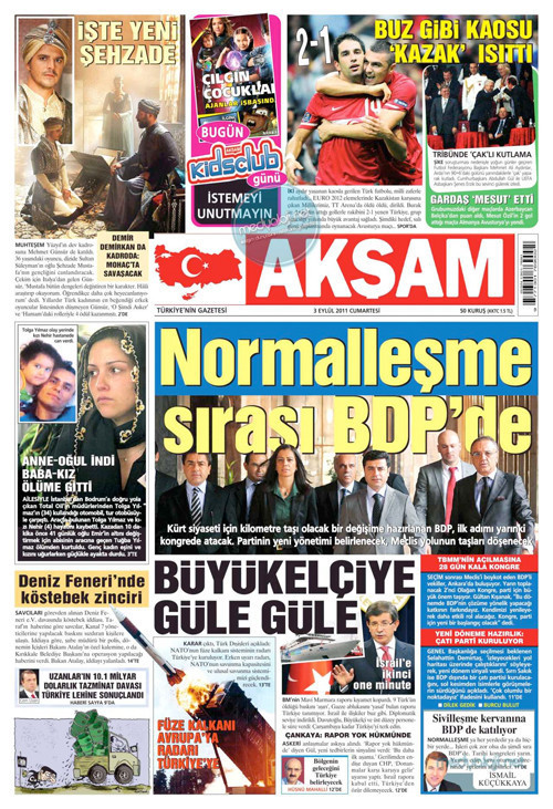 Günün en çarpıcı gazete manşetleri - Resim: 1