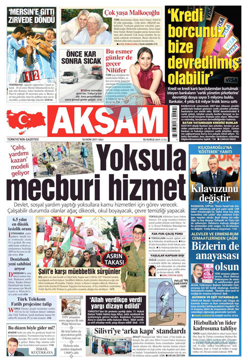 Günün en çarpıcı gazete manşetleri - Resim: 1