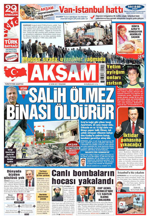 Tek tıkla günün en çarpıcı manşetleri - Resim: 2