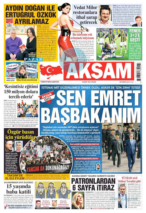 Güne damga vuran en bomba manşetler - Resim: 1