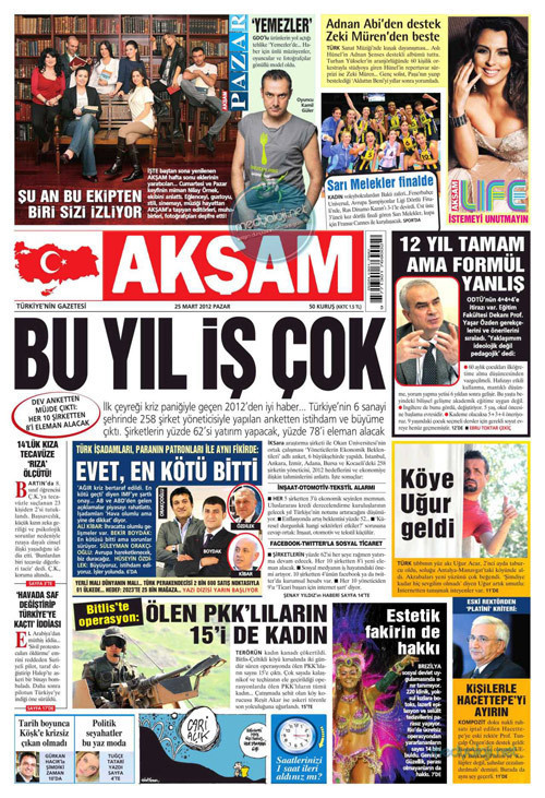 İşte hafta sonunu sarsan manşetler - Resim: 1