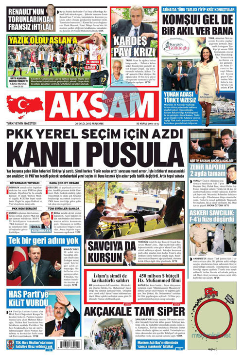 Günün manşetini Taraf attı - Resim: 1