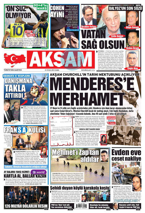 Günün manşetini Yenişafak attı - Resim: 1