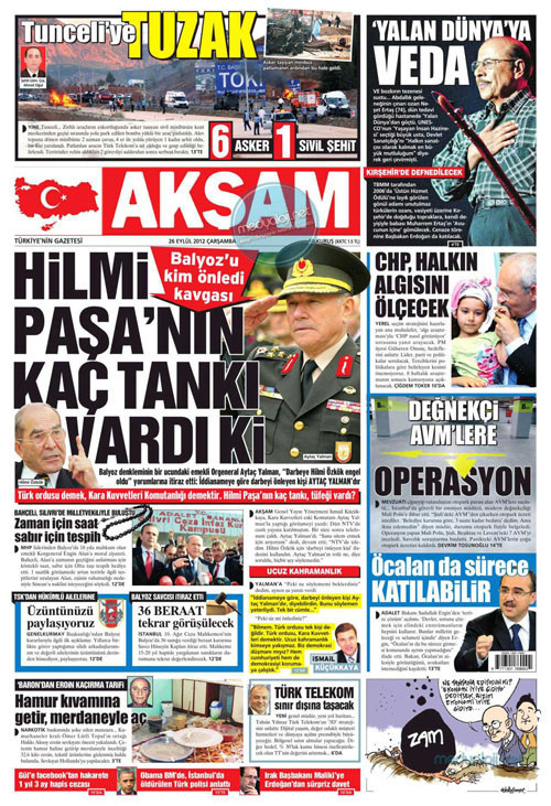 Günün manşetini Takvim attı - Resim: 1