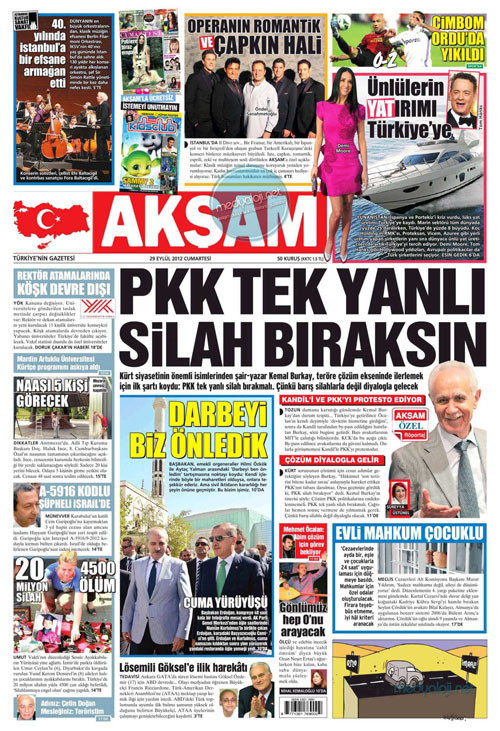 Günün manşetini Hürriyet attı - Resim: 1