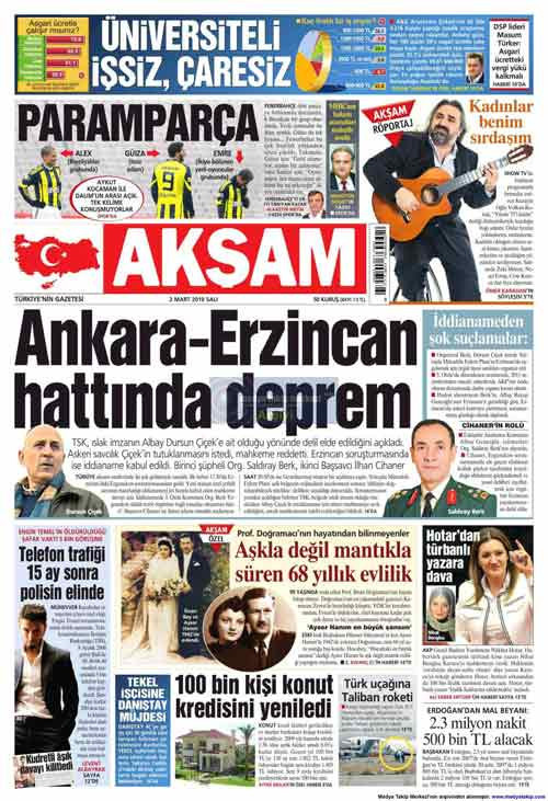 Günün gazete manşetleri - Resim: 1