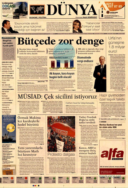 Günün manşetini Akşam attı - Resim: 4