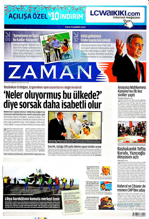 Sarsıcı iddia Taraf'ın manşetinde - Resim: 1