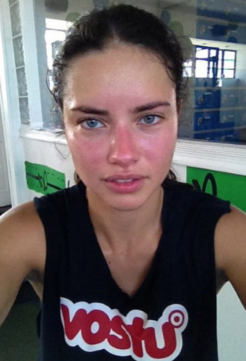 Modellerin gerçek yüzü böyle! - Resim: 1