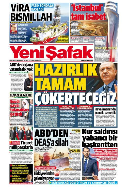 Gazete manşetleri 31 Ekim 2018 Hürriyet - Milliyet - Sözcü - Posta - Resim: 1