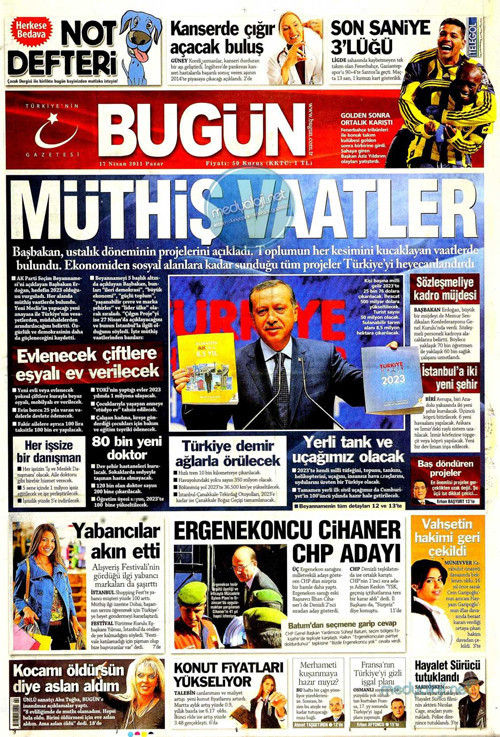 Erdoğan'ın çılgın vaatleri manşetlerde - Resim: 4