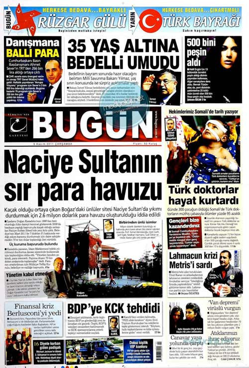 Tek tıkla günün en çarpıcı manşetleri - Resim: 4