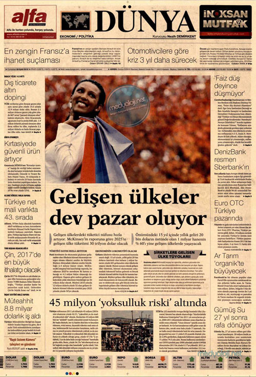 Günün manşetini Hürriyet attı - Resim: 4