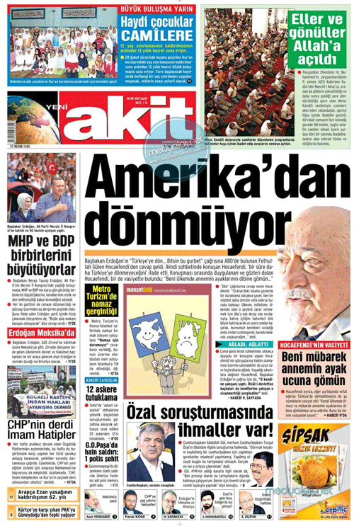 Güne damga vuran gazete manşetleri - Resim: 2