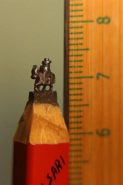 Bir kalemin ucuna dünyaları sığdırıyor inanılmaz - Resim: 4