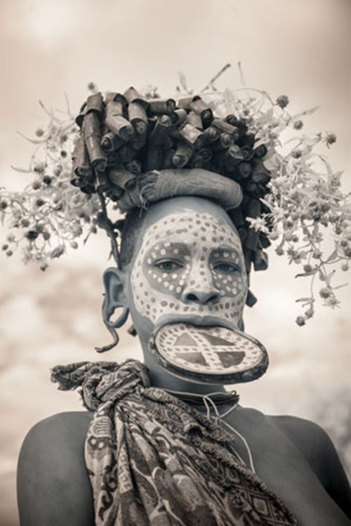 Bu kabilenin erkekleri süsleniyor - Resim: 3