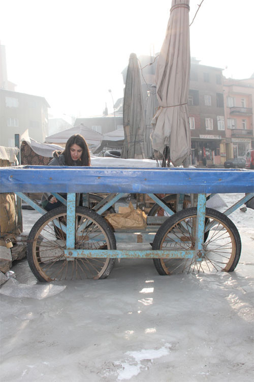 Sibirya değil burası Erzurum - Resim: 1