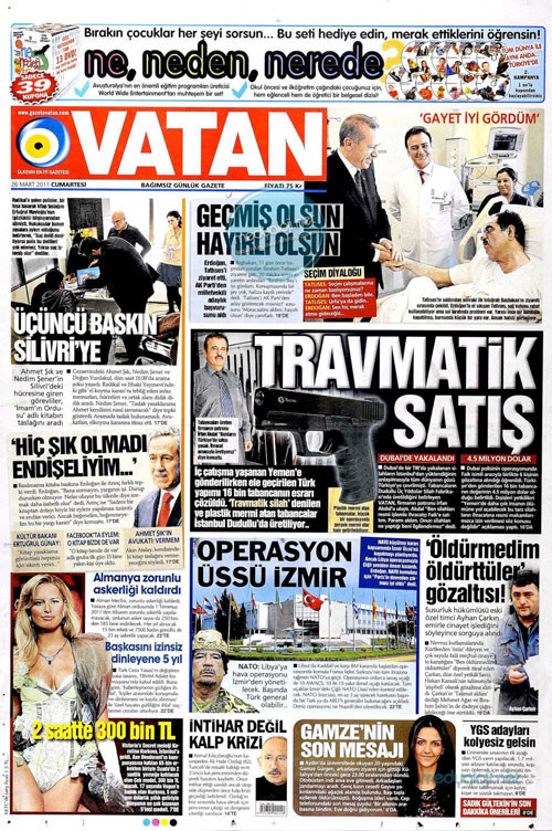 Sarsıcı iddia Taraf'ın manşetinde - Resim: 4