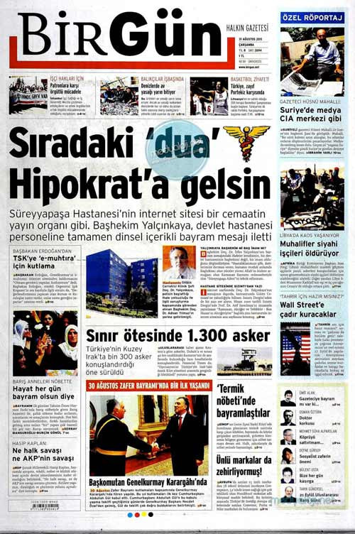 Günün en çarpıcı gazete manşetleri - Resim: 3