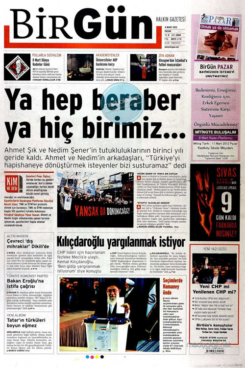 Güne damga vuran en bomba manşetler - Resim: 2