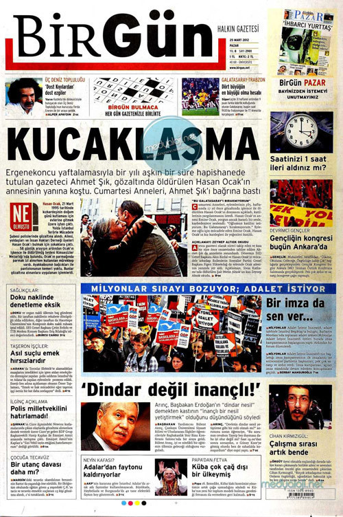 İşte hafta sonunu sarsan manşetler - Resim: 2