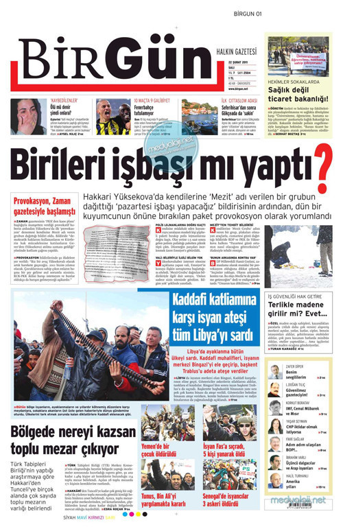 Libya gazete manşetlerinde! - Resim: 3