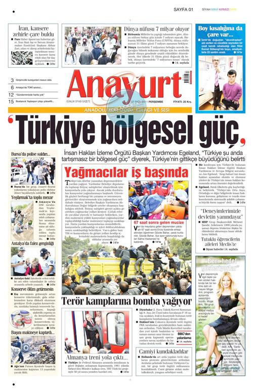 Tek tıkla günün en çarpıcı manşetleri - Resim: 3