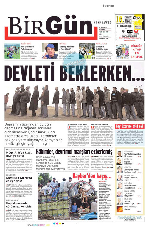 Tek tıkla günün en çarpıcı manşetleri - Resim: 4