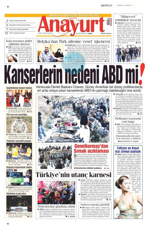 Tek tıkla günün en çarpıcı manşetleri - Resim: 3