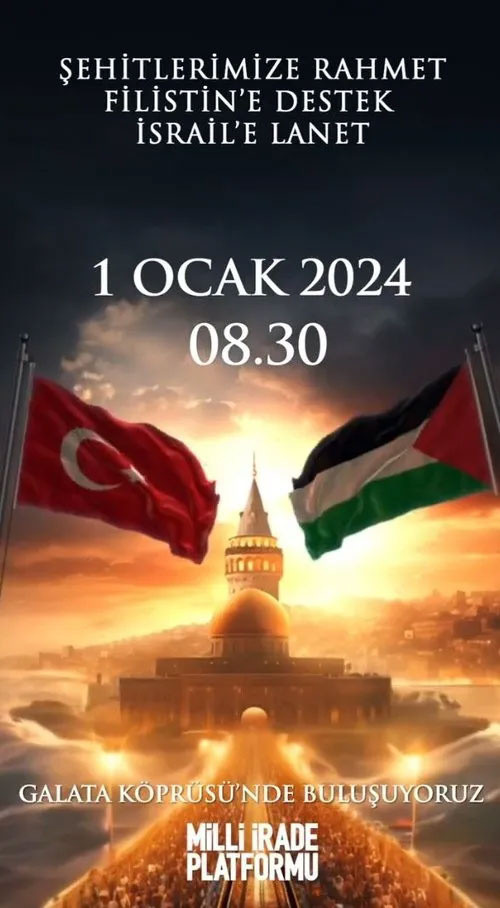 Berat Albayrak ve eşi Esra Albayrak'tan Galata Köprüsü'ndeki tarihi yürüyüş için çağrı - Resim: 0