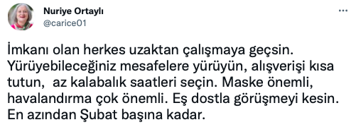 Omicron için Türkiye'yi uyardı: Uzaktan çalışmaya geçin şubata kadar kimseyle görüşmeyin - Resim: 0