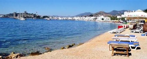 Bodrum sahilleri bomboş kaldı - Resim: 2