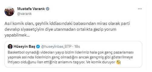 Erdoğan'ın "basket" videosu gündemde: Mustafa Varank ve Hüseyin Baş birbirine girdi! - Resim: 0