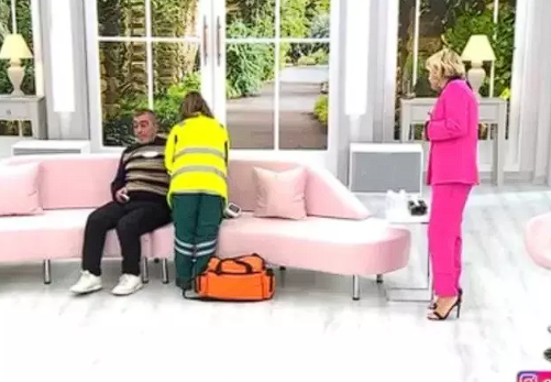 Kadın defalarca 'pırasa' dedi, eşi canlı yayında bayıldı! Esra Erol'da ilginç anlar - Resim: 2