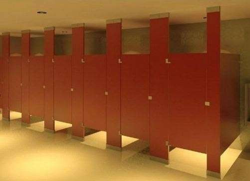 Umumi tuvaletler neden yarım kapı olur? - Resim: 1