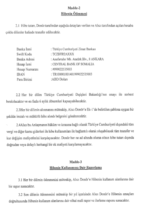Türkiye'den Somali'ye 30 milyon dolarlık hibe! Resmi Gazete'de yayımlandı - Resim: 1