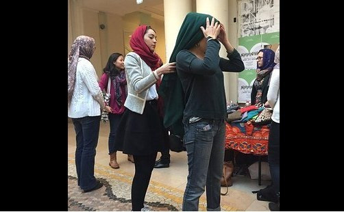 Fransız üniversitesinde 'Türban Günü' - Resim: 4
