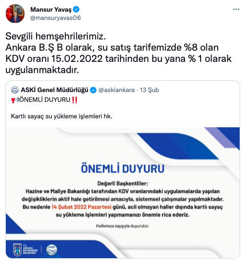 Cumhurbaşkanı Erdoğan konuşurken Mansur Yavaş'tan 'Biz yaptık' paylaşımı - Resim: 0