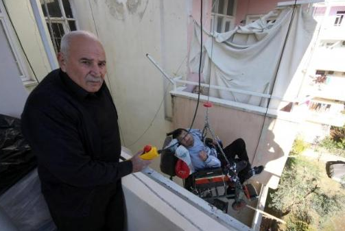 Engelli gencin büyük azmi  - Resim: 3