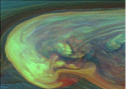 Satürn’deki fırtınadan kareler - Resim: 2