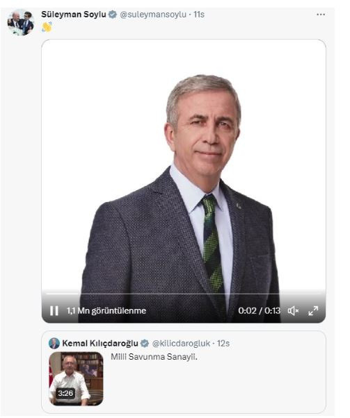 Bakan Süleyman Soylu videosunu paylaşınca Mansur Yavaş'tan yanıt gecikmedi! - Resim: 0