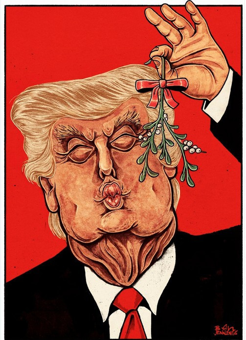 Donald Trump karikatürleri! Amerika seçimine gülüyor - Resim: 4