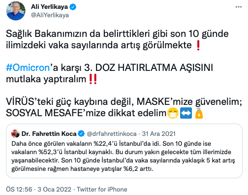 İstanbul'da vaka sayıları patladı Vali Yerlikaya uyardı - Resim: 0