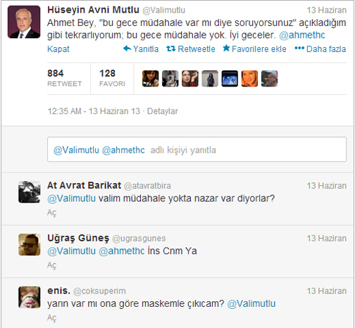 Vali Mutlu'ya atılan en ilginç tweetler - Resim: 2