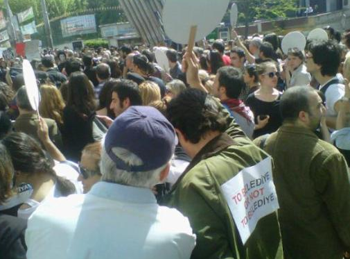 Beyoğlu'nda 'Şehir Tiyatroları' eylemi! - Resim: 2