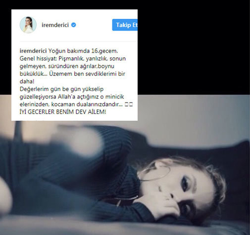 İrem Derici son hali yoğun bakımdan ilk fotoğraf - Resim: 4