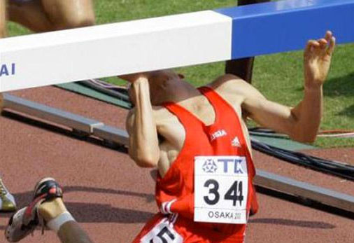 Dünyadan komik spor fotoğrafları - Resim: 1